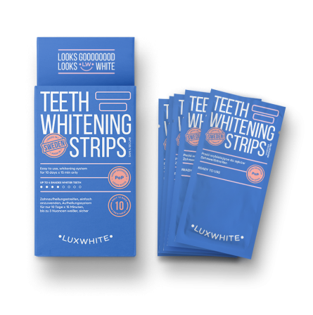 Paski wybielające zęby LuxWhite Teeth Whitening Strips